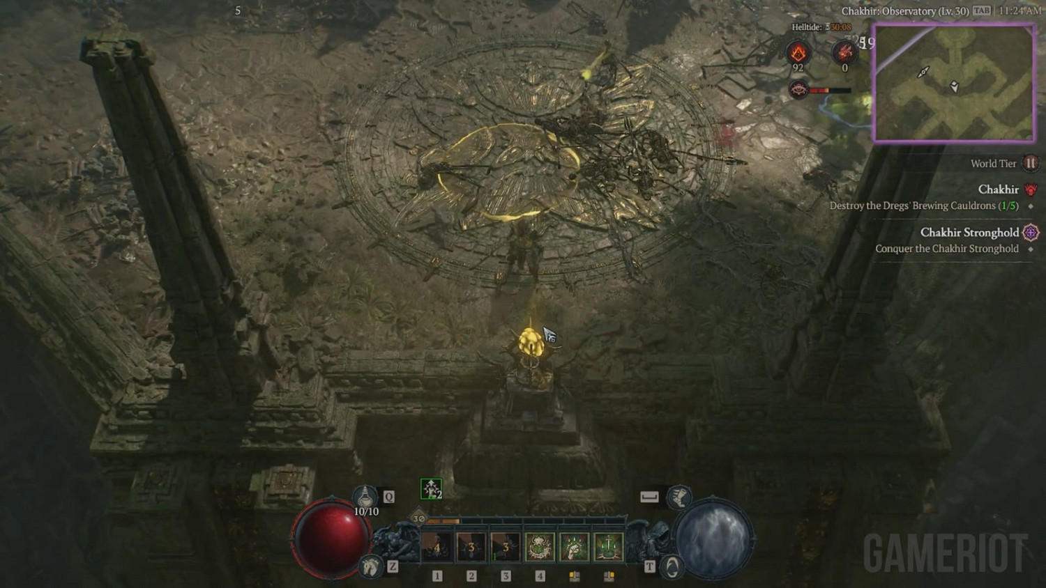 《暗黑破壞神4：憎恨之軀》新職業靈巫科隆展12分鐘試玩