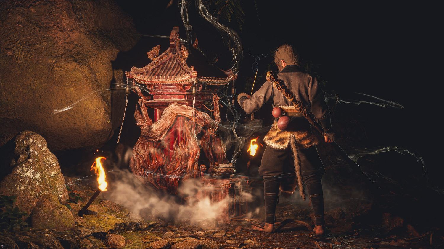 博主曬出《黑神話:悟空》攝影截圖:畫風黑暗陰森! 博主曬出《黑神話:悟空》攝影截圖:畫風黑暗陰森!