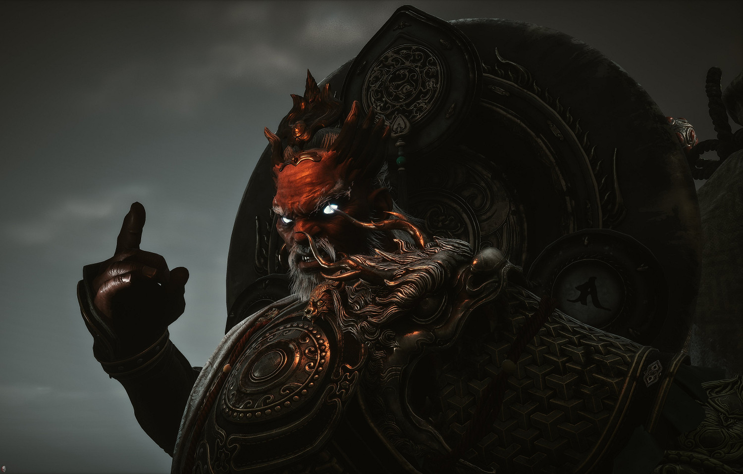 博主曬出《黑神話:悟空》攝影截圖:畫風黑暗陰森! 博主曬出《黑神話:悟空》攝影截圖:畫風黑暗陰森!