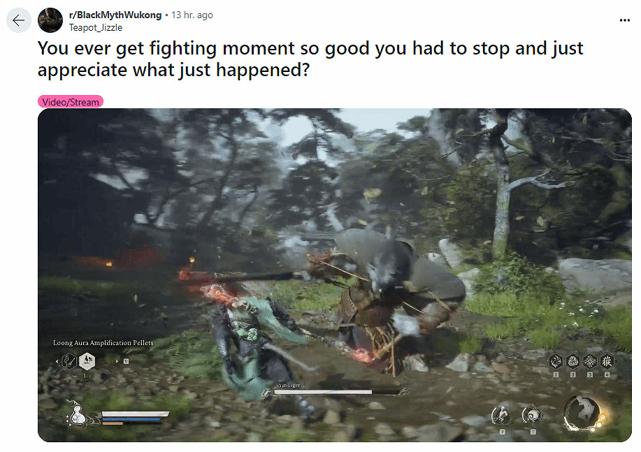 國外網友稱讚《黑神話》寅虎：《隻狼》後最好的Boss