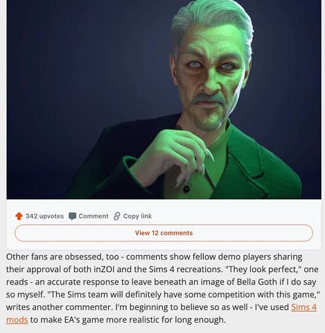 《inZOI》挑戰《模擬人生》地位 新引擎加持全新遊戲