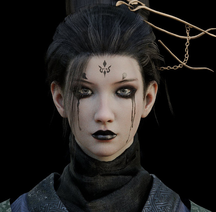 四妹全身照現身！網友提取《黑神話》四妹模型並重做