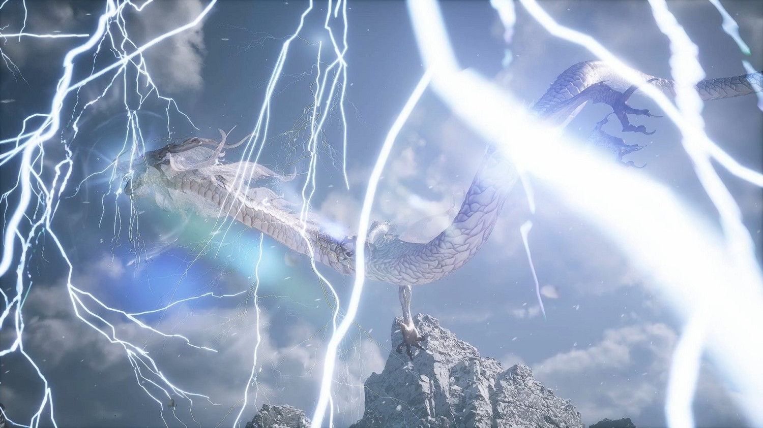 《黑神話》精美戰鬥截圖！超絕意境雪景圖、鏖戰雙龍！