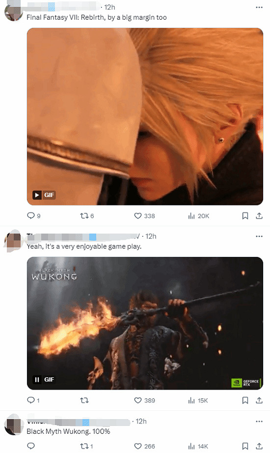 《黑神話》領跑年度遊戲預測 哪一款是你心中最佳? 《黑神話》領跑年度遊戲預測 哪一款是你心中最佳?