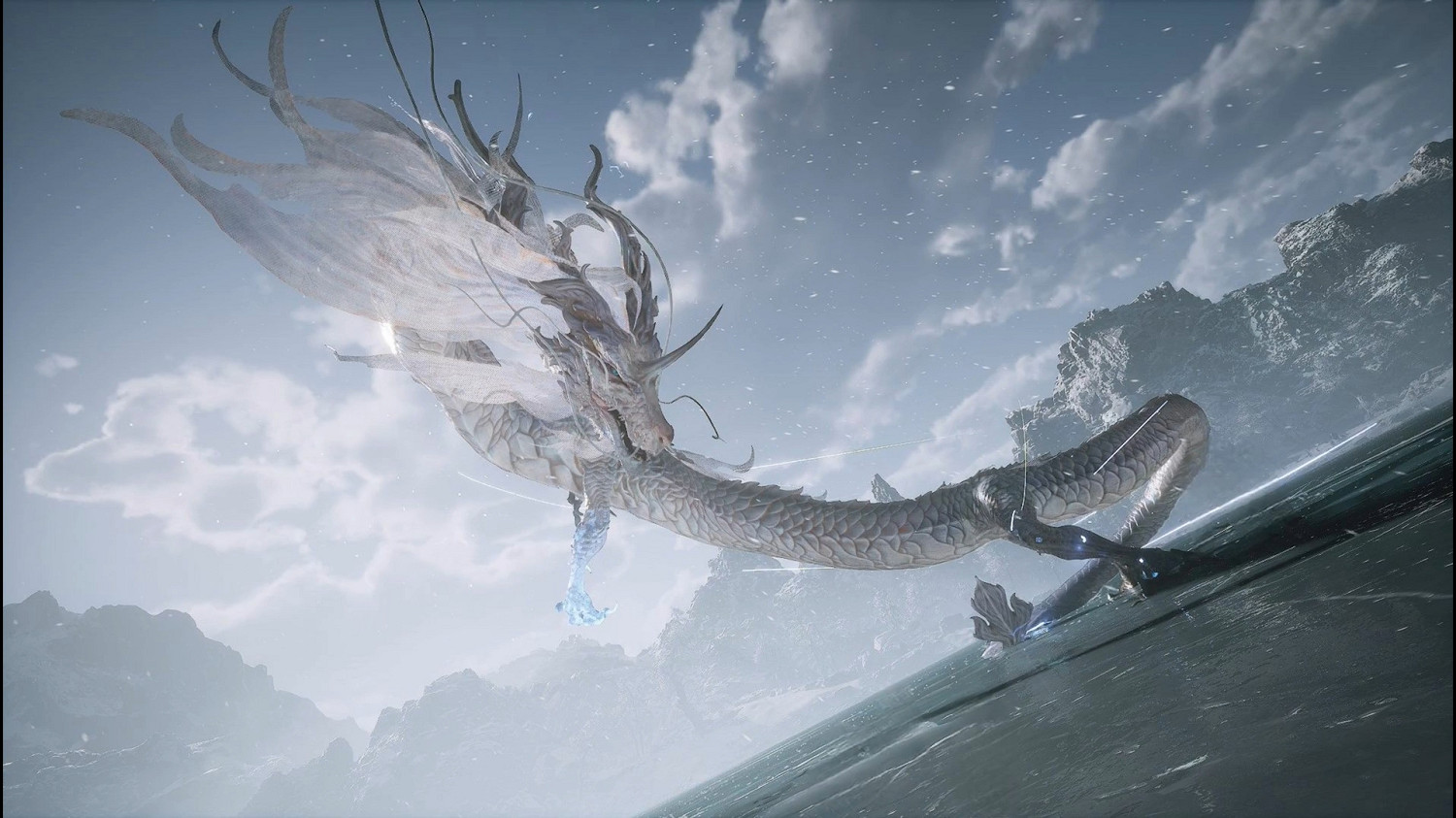 《黑神話》精美戰鬥截圖！超絕意境雪景圖、鏖戰雙龍！