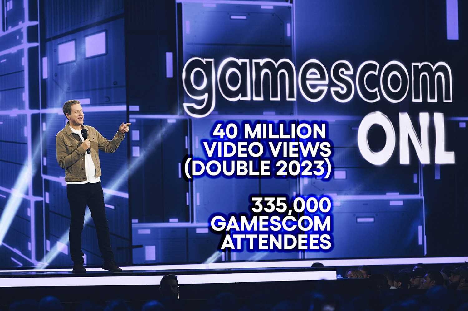 傑夫·吉斯利:2024年科隆遊戲展開幕夜直播觀看次數創新高 傑夫·吉斯利:2024年科隆遊戲展開幕夜直播觀看次數創新高