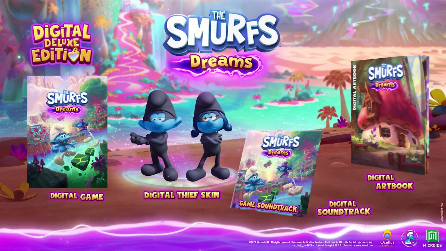 《藍精靈：夢》實機預告 仿佛置身瑪利歐3D世界