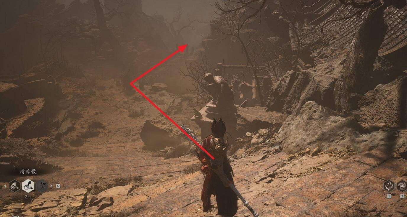 《黑神話悟空》百目真人位置介紹 《黑神話悟空》百目真人位置介紹