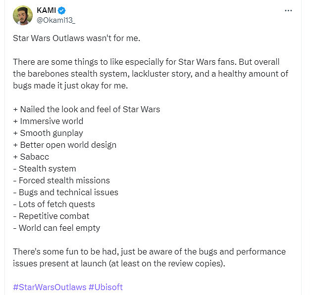 《星際大戰：亡命之徒》AI系統被批太蠢 敵人就像瞎子