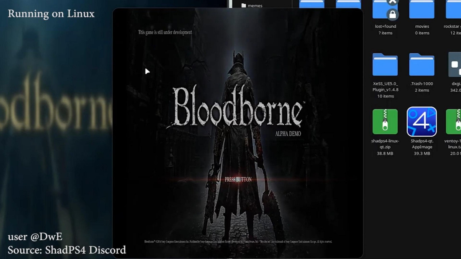 shadPS4模擬器在PC上運行《血源》影片 很流暢讓人驚訝