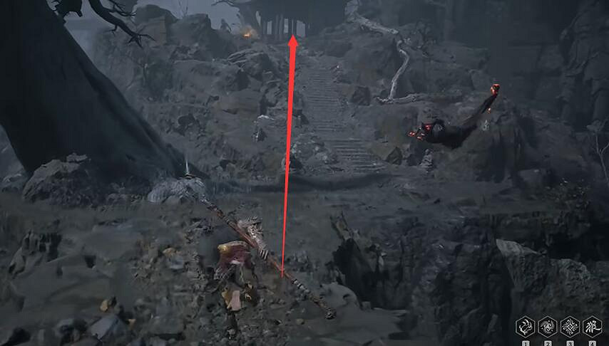 《黑神話悟空》火燎一關寶箱位置一覽 《黑神話悟空》火燎一關寶箱位置一覽