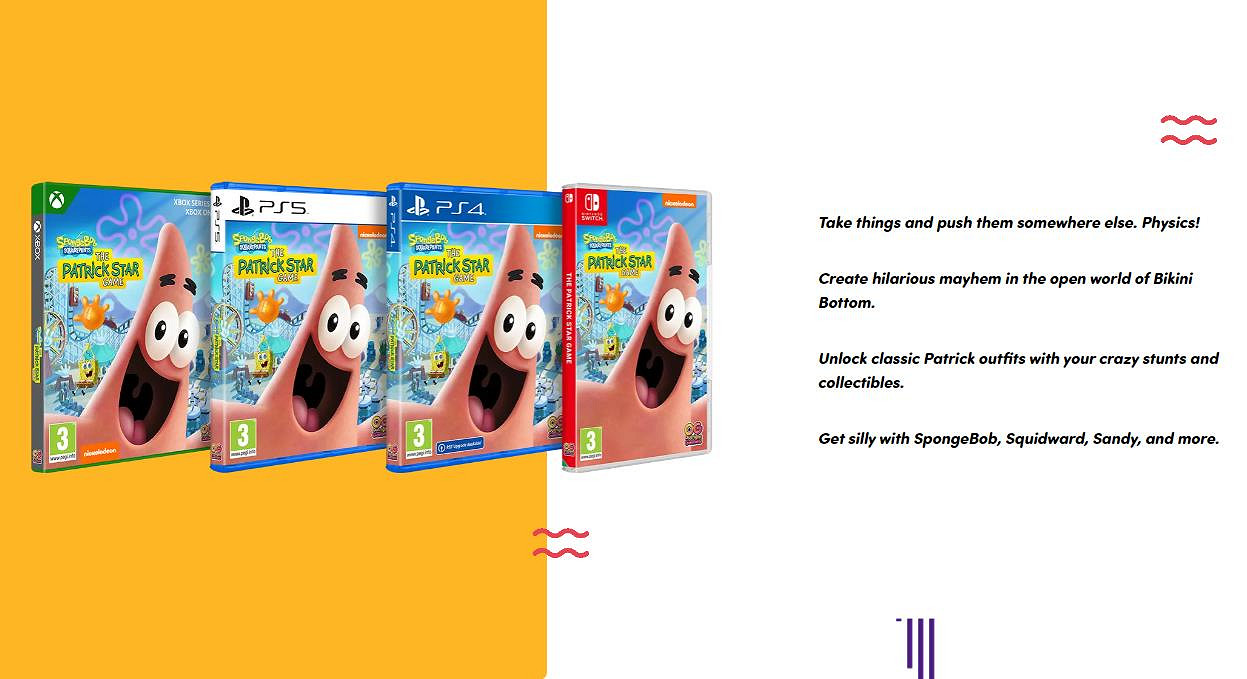 《海綿寶寶:派大星遊戲》預告片公布 預計2024年10月推出 《海綿寶寶:派大星遊戲》預告片公布 預計2024年10月推出