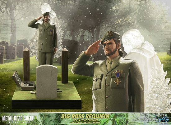 《潛龍諜影3》推出全新BigBoss雕像!墓前敬禮致敬傳奇