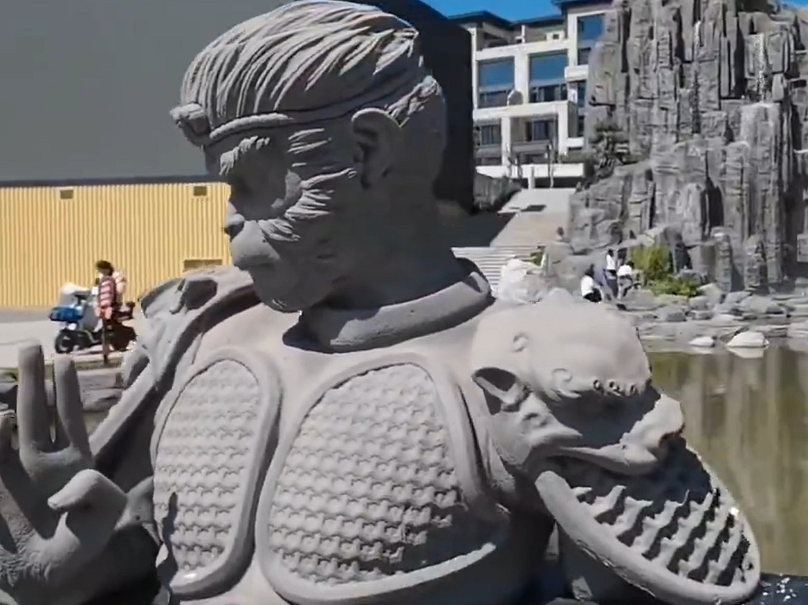 沒素質！《黑神話：悟空》雕塑建成第一天就慘遭破壞