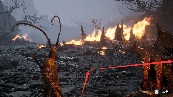 《黑神話悟空》灰燼林土地廟所在位置一覽 《黑神話悟空》灰燼林土地廟所在位置一覽