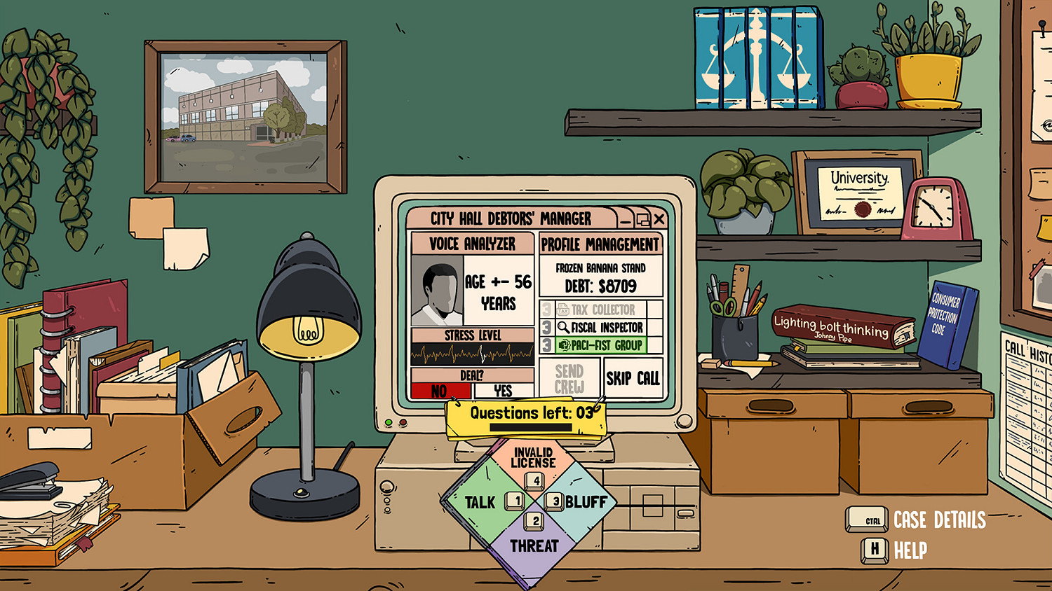 敘事模擬管理類遊戲《債務人俱樂部》已正式發售並獲得好評 敘事模擬管理類遊戲《債務人俱樂部》已正式發售並獲得好評