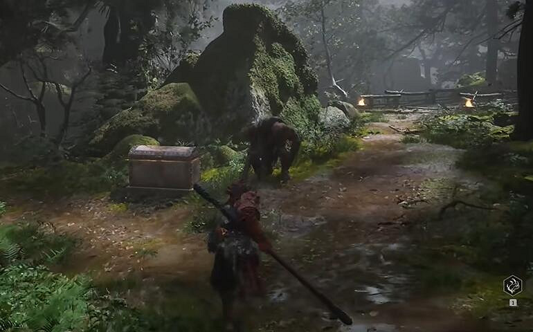 《黑神話悟空》第一回黑風山寶箱位置一覽 《黑神話悟空》第一回黑風山寶箱位置一覽