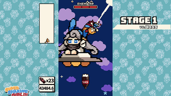 像素圖形休閒遊戲《SUPER SHAKING GIRL!!!》即將發售！