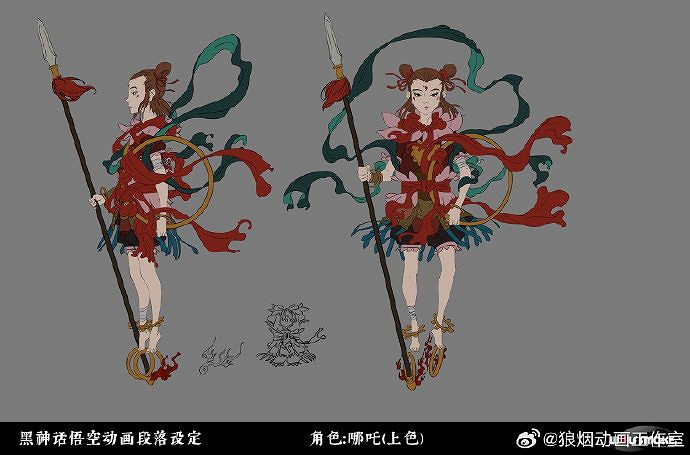 《黑神話》CG動畫師分享設定圖：包括唐僧、沙僧等！