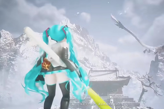 《黑神話:悟空》初音未來Mod:手握大蔥直面天命! 《黑神話:悟空》初音未來Mod:手握大蔥直面天命!