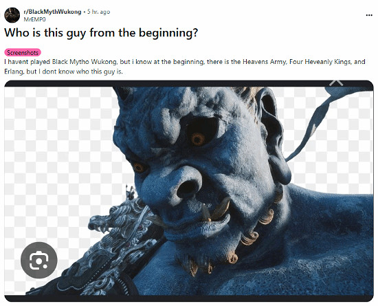 老外不識巨靈神誤認成玉皇大帝!玩家紛紛為之科普 老外不識巨靈神誤認成玉皇大帝!玩家紛紛為之科普