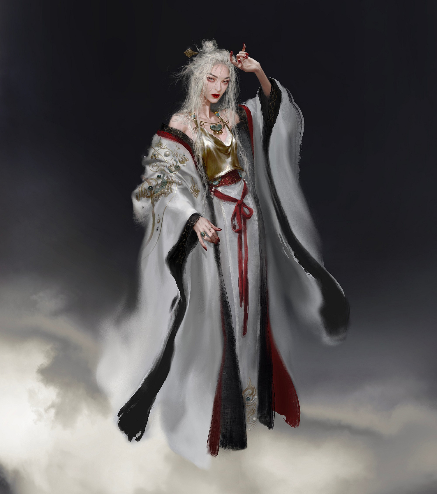 氣質優雅!《黑神話:悟空》鐵扇公主原畫設定圖公開 氣質優雅!《黑神話:悟空》鐵扇公主原畫設定圖公開