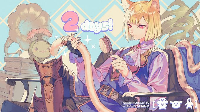 《聖劍傳說 Visions of Mana》正式上線!發售賀圖賞 《聖劍傳說 Visions of Mana》正式上線!發售賀圖賞