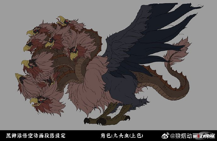 《黑神話》CG動畫師分享設定圖：包括唐僧、沙僧等！