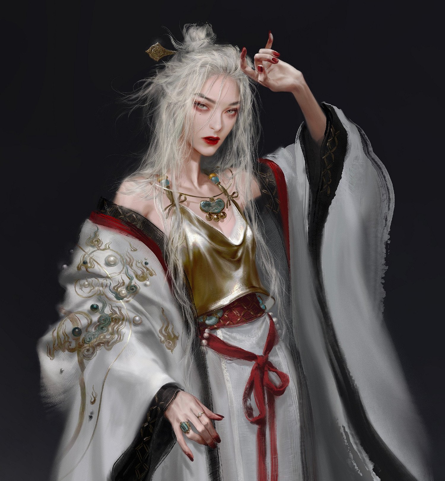 氣質優雅!《黑神話:悟空》鐵扇公主原畫設定圖公開 氣質優雅!《黑神話:悟空》鐵扇公主原畫設定圖公開