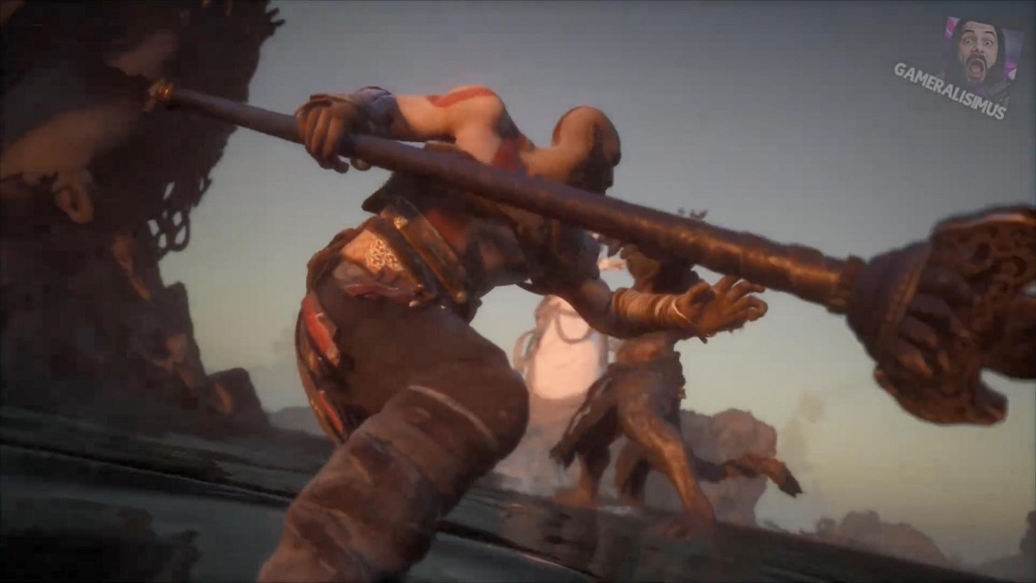 《黑神話》奎爺MOD展示 網友:奎托斯耍大棒,太燃了 《黑神話》奎爺MOD展示 網友:奎托斯耍大棒,太燃了