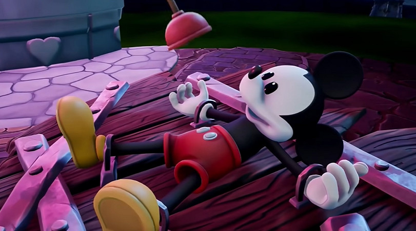 《傳奇米老鼠：重製版》22分鐘實機展示：畫風精美！