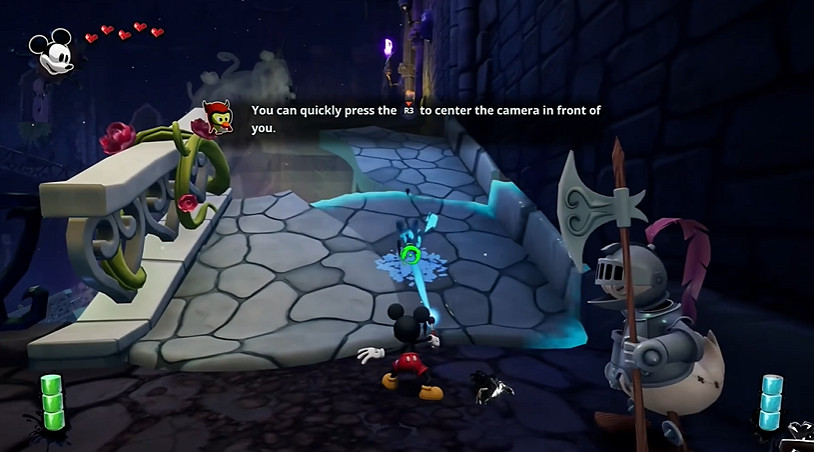 《傳奇米老鼠：重製版》22分鐘實機展示：畫風精美！