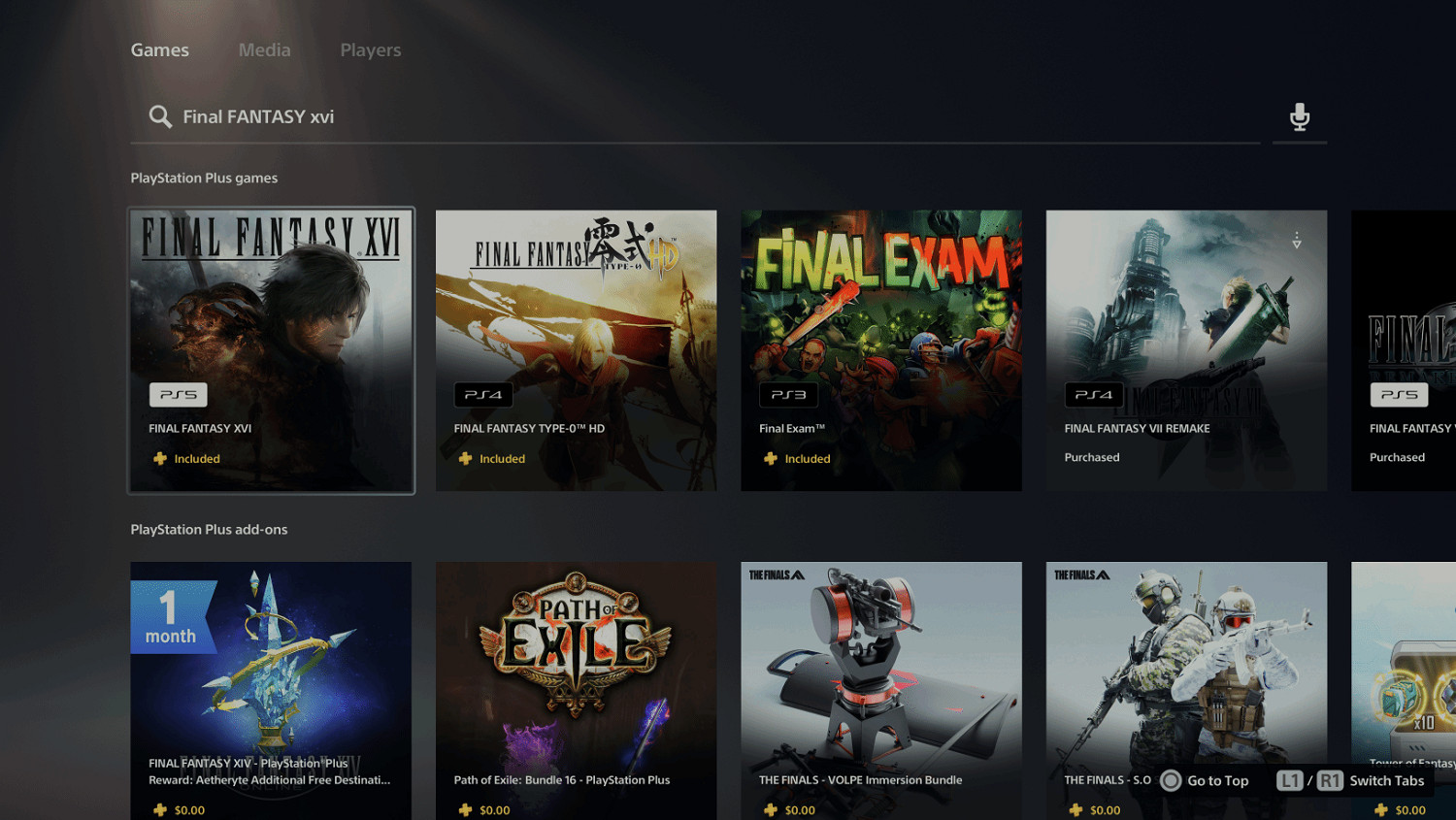 是操作失誤?《最終幻想16》突然加入了PS+三檔會員 是操作失誤?《最終幻想16》突然加入了PS+三檔會員