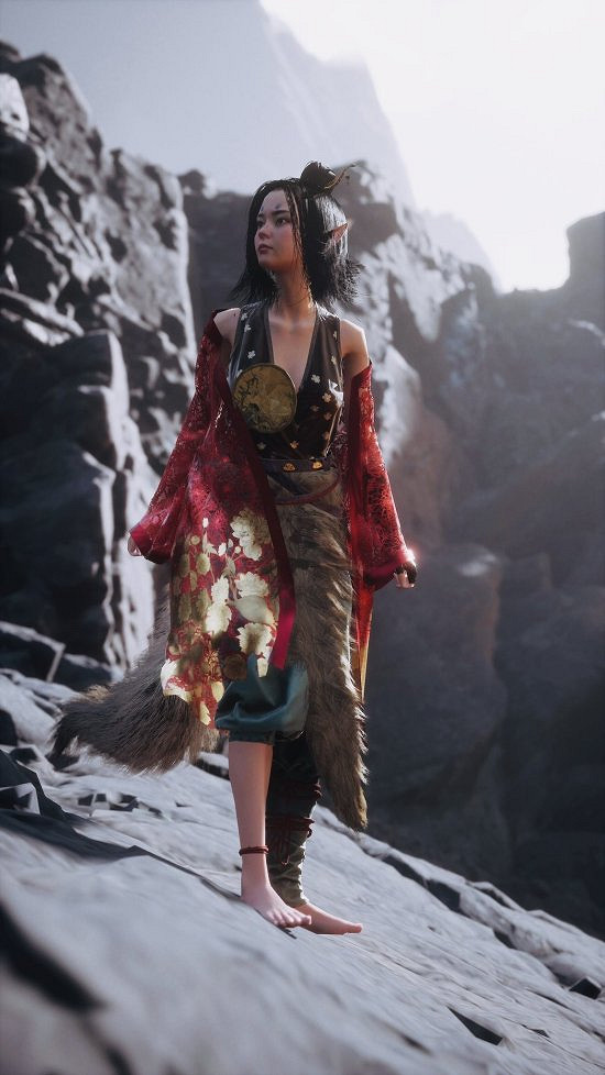 網友質疑《黑神話》小狐狸精服飾設計 現實容易走光 網友質疑《黑神話》小狐狸精服飾設計 現實容易走光