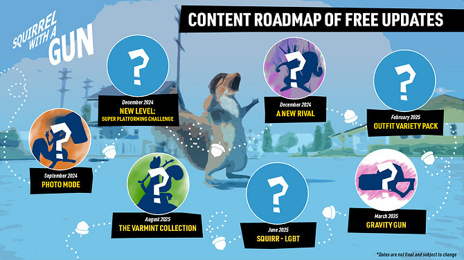 端起槍找到金色橡子！《鬆鼠遇到槍》今日正式發售！