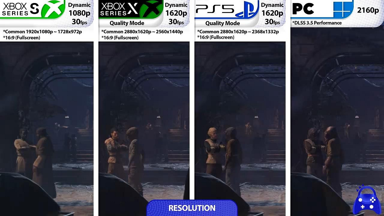 《星際大戰:亡命之徒》PS5/Xbox/PC對比影片 誰更強? 《星際大戰:亡命之徒》PS5/Xbox/PC對比影片 誰更強?