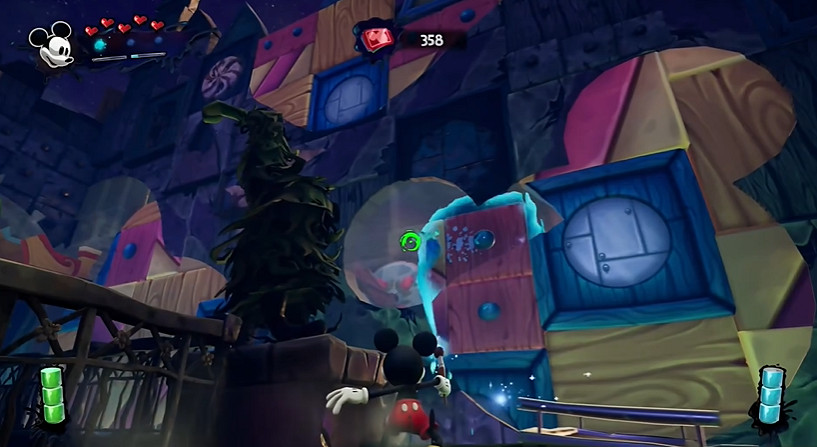 《傳奇米老鼠：重製版》22分鐘實機展示：畫風精美！