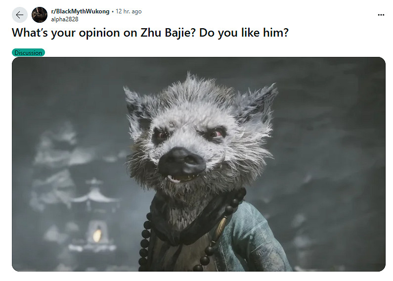 國外網友熱議《黑神話：悟空》八戒：旅途中最好夥伴!