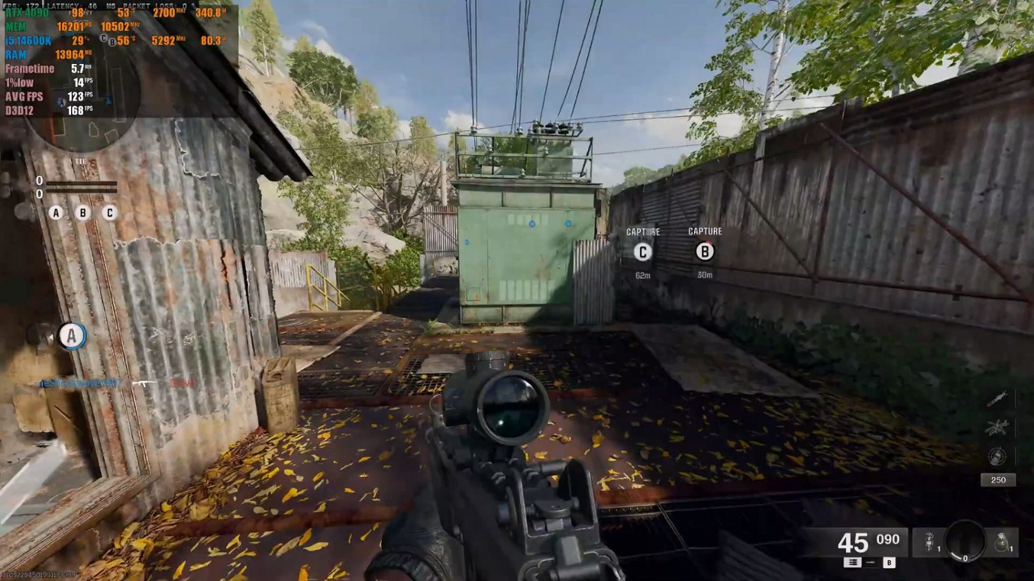 《決勝時刻21:黑色行動6》B測RTX 4090實機分享 《決勝時刻21:黑色行動6》B測RTX 4090實機分享