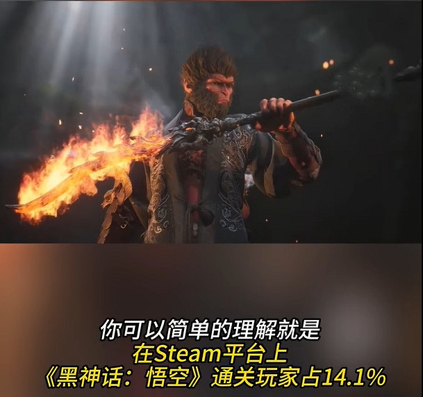 《黑神話》Steam通關率引發熱議 僅14%玩家成功通關
