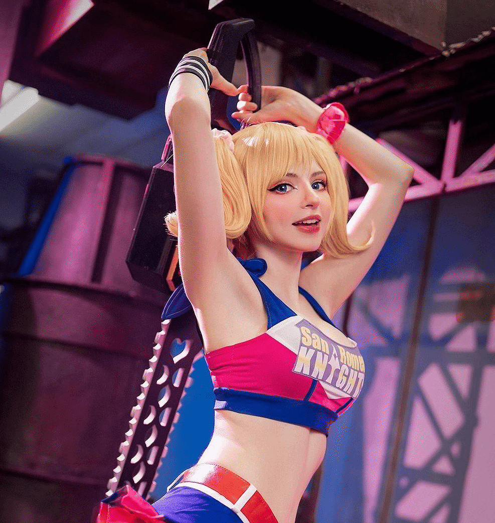 艾什莉體模COS《電鋸糖心》朱麗葉 雙馬尾甜妹來了! 艾什莉體模COS《電鋸糖心》朱麗葉 雙馬尾甜妹來了!