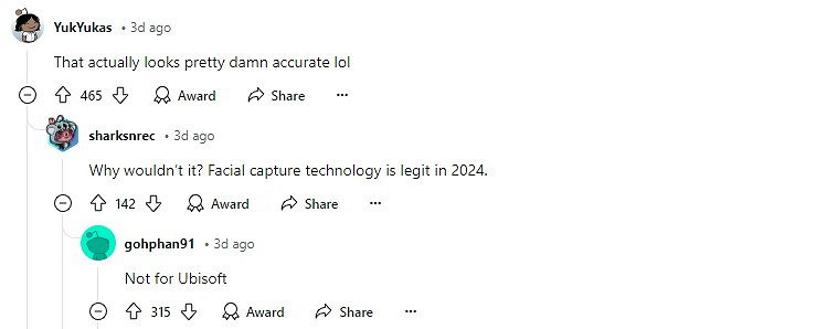 外網熱議《黑神話》女角和臉模對比:建議育碧也學學 外網熱議《黑神話》女角和臉模對比:建議育碧也學學