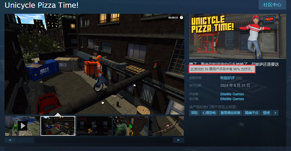 達美樂還是必勝客？《獨輪車披薩時間！》登陸Steam