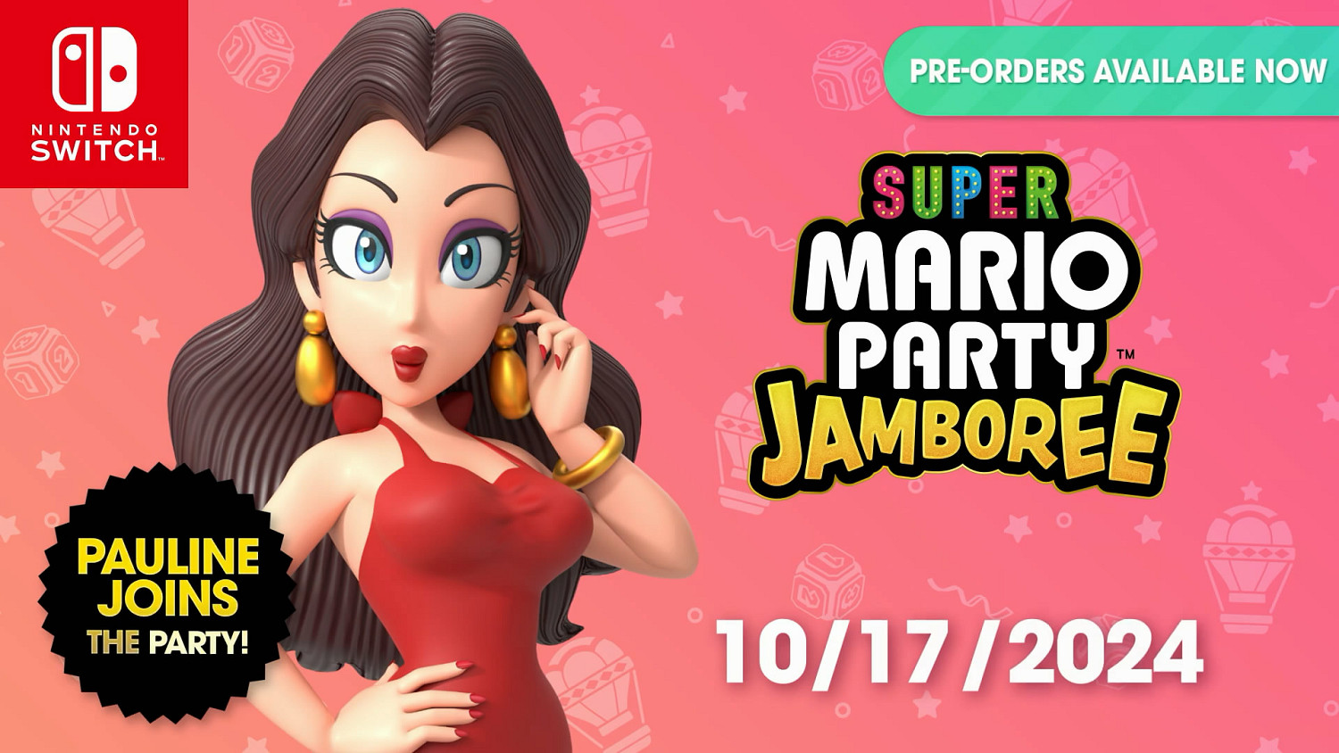 《超級瑪利歐派對:空前盛會》新預告:性感美女寶琳 《超級瑪利歐派對:空前盛會》新預告:性感美女寶琳