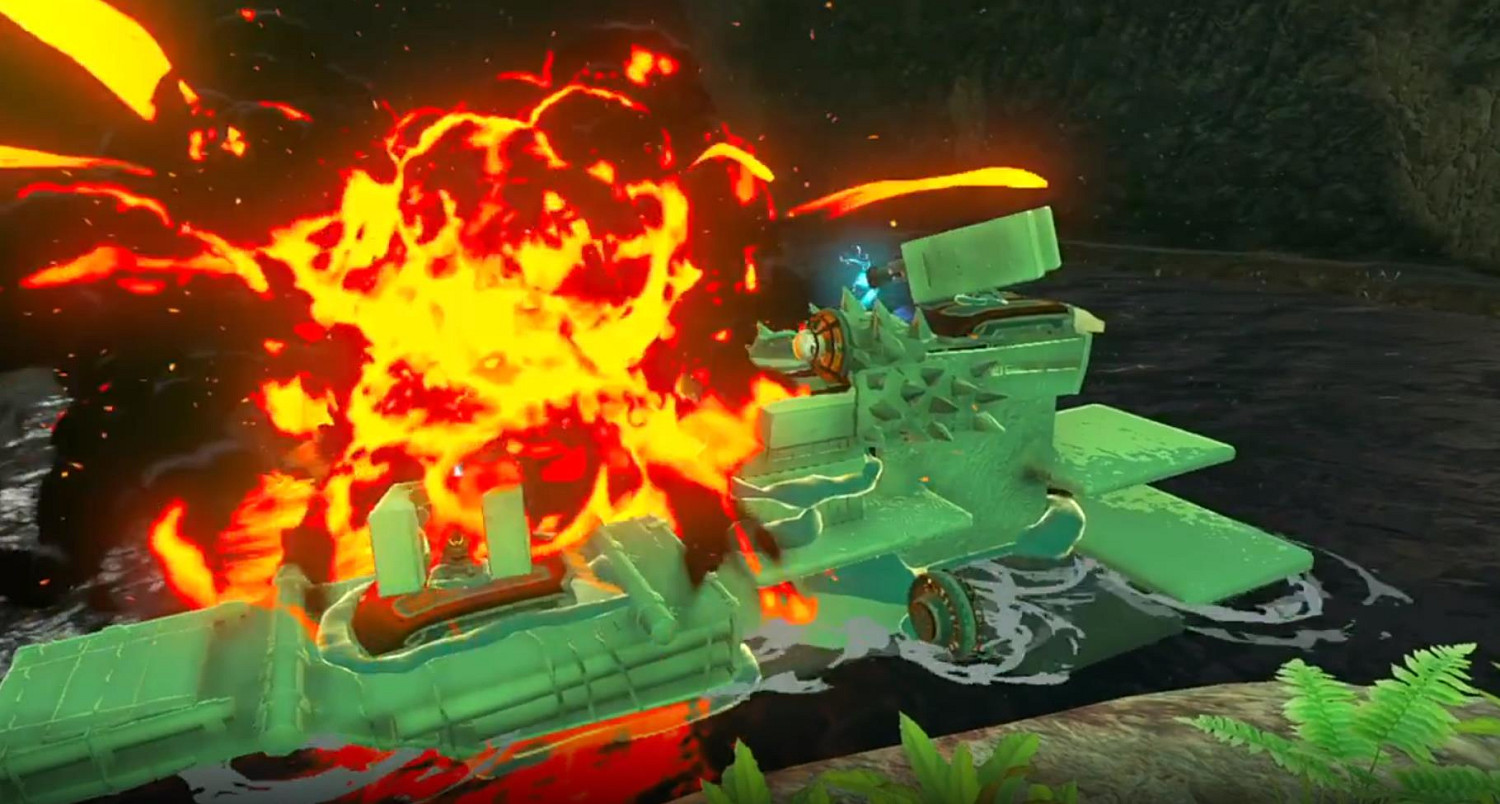 海陸空大統領林克!《王國之淚》玩家在遊戲裡造軍艦 海陸空大統領林克!《王國之淚》玩家在遊戲裡造軍艦