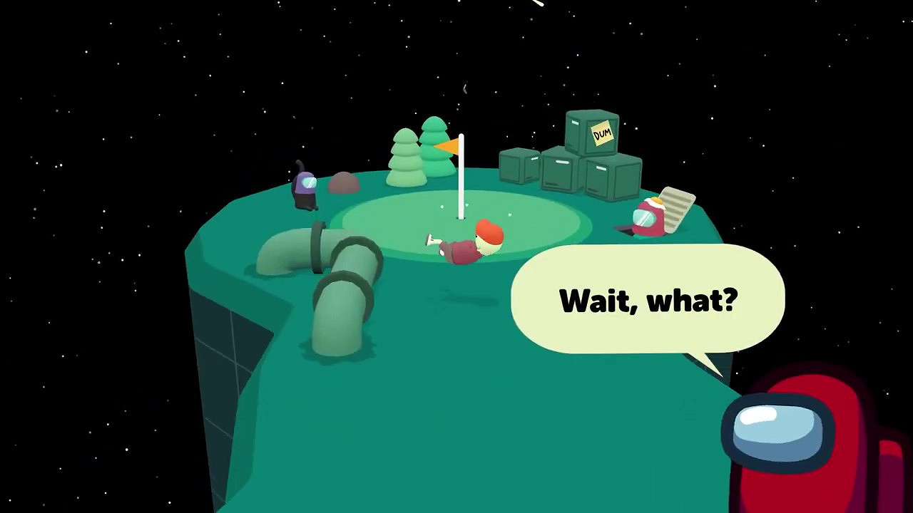 《我們之中》連動《What the Golf?》 新增35個特色關卡 《我們之中》連動《What the Golf?》 新增35個特色關卡