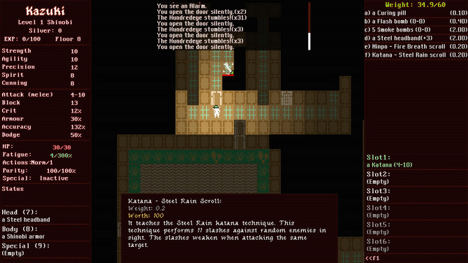 《Shadowed》Steam頁面上線 經典肉鴿地牢探索