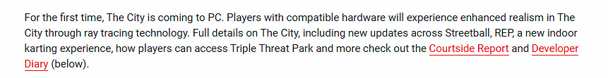 《NBA 2K25》僅城市模式支援光追 9月6日正式發售！