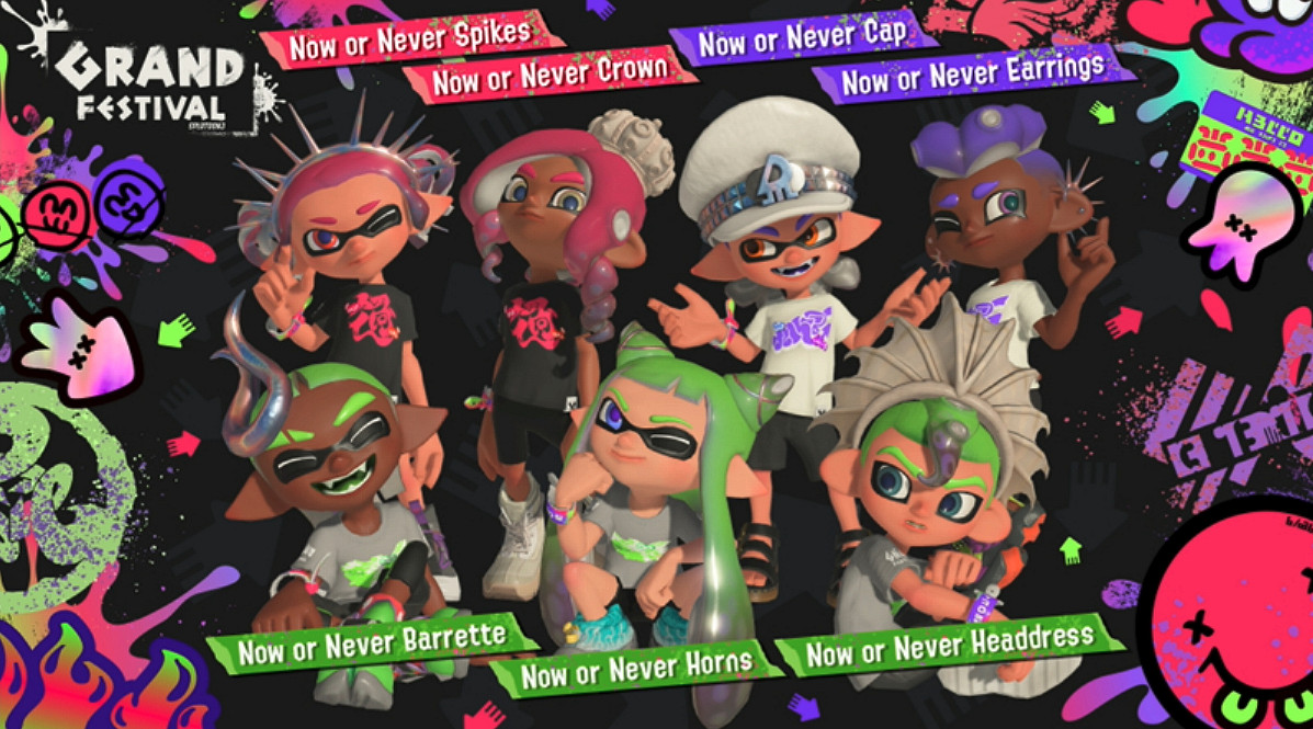 《斯普拉遁3》大型祭典裝備/主題名牌發放!終端領取 《斯普拉遁3》大型祭典裝備/主題名牌發放!終端領取