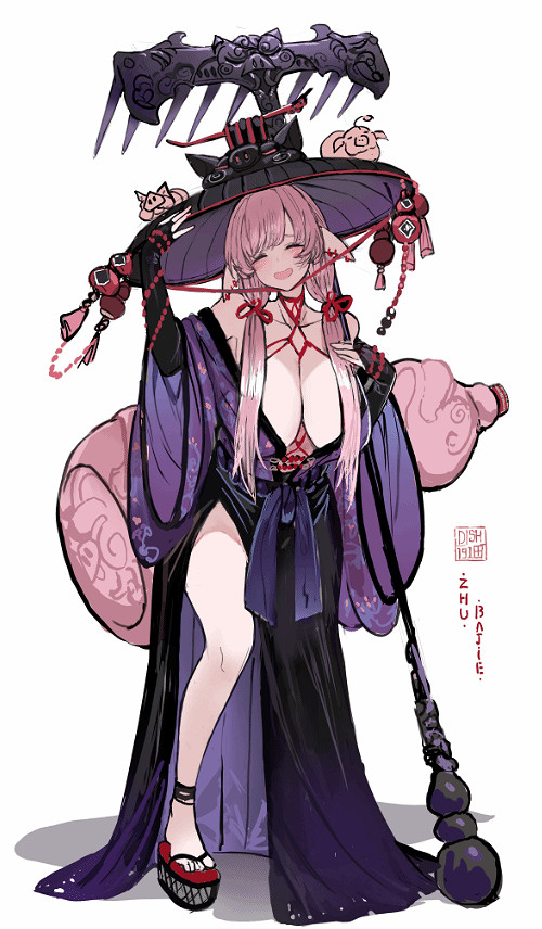 大觸繪製《黑神話：悟空》角色性轉圖 冷酷大姐姐楊戩